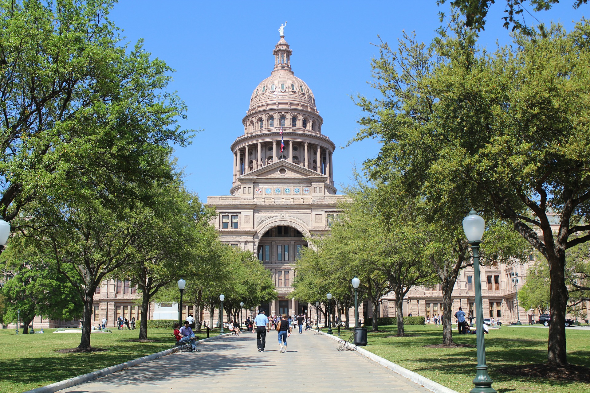 Texas State Capitol and surrounding grounds