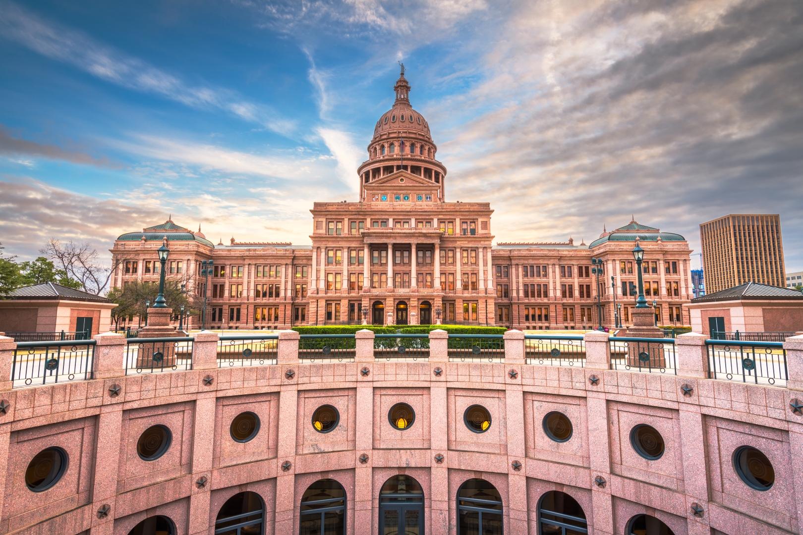 The Texas State Capitol in Austin.